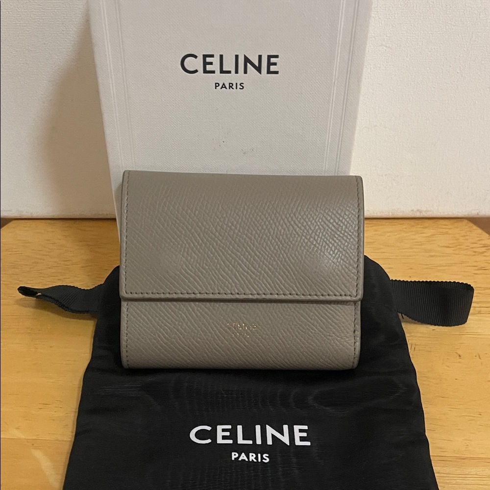 Celine small compact wallet